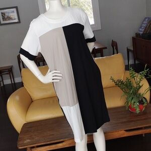 Uchuu block print dress